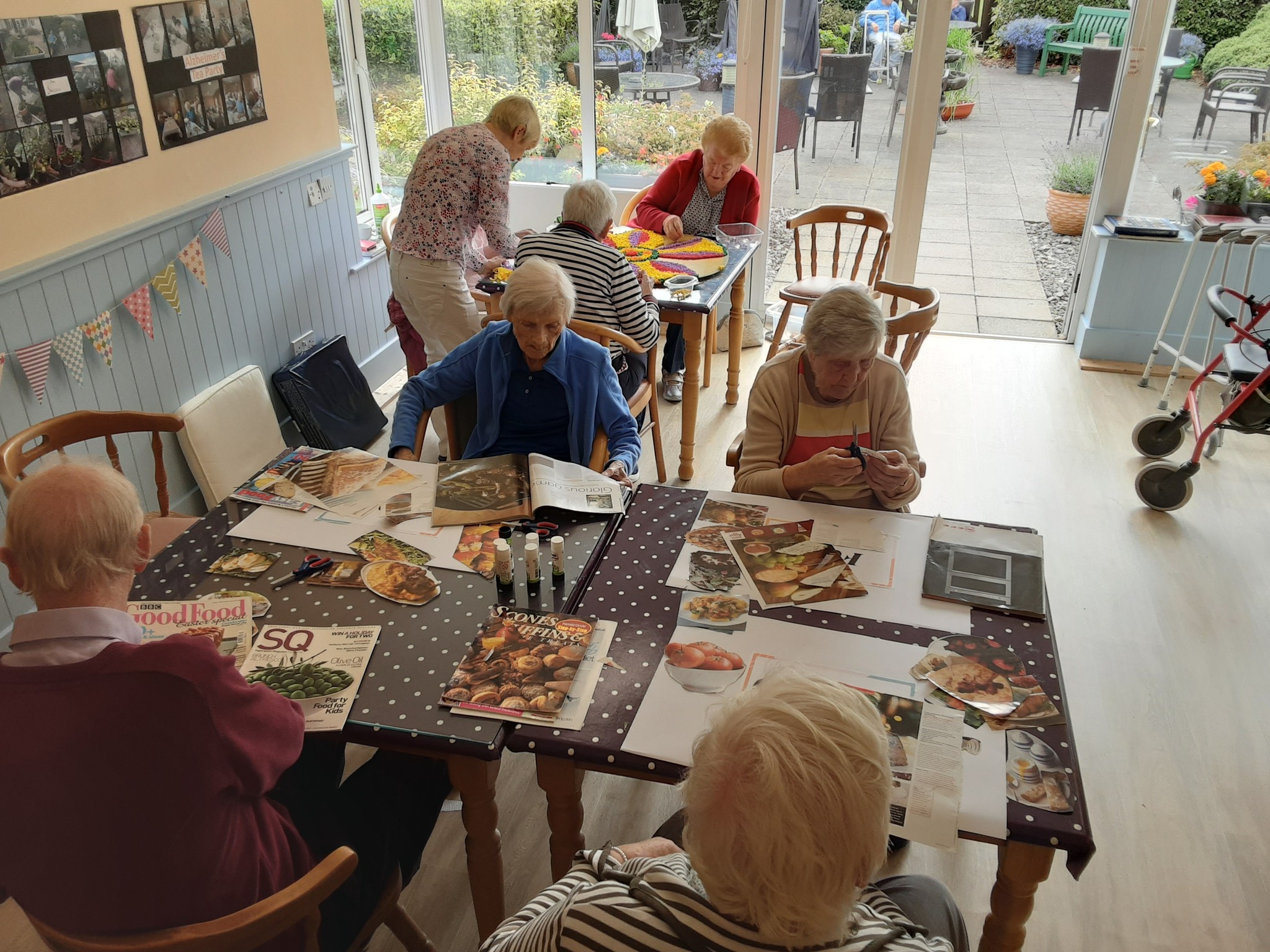 residents taking part in activities in Rathkeevan nursing home Clonmel