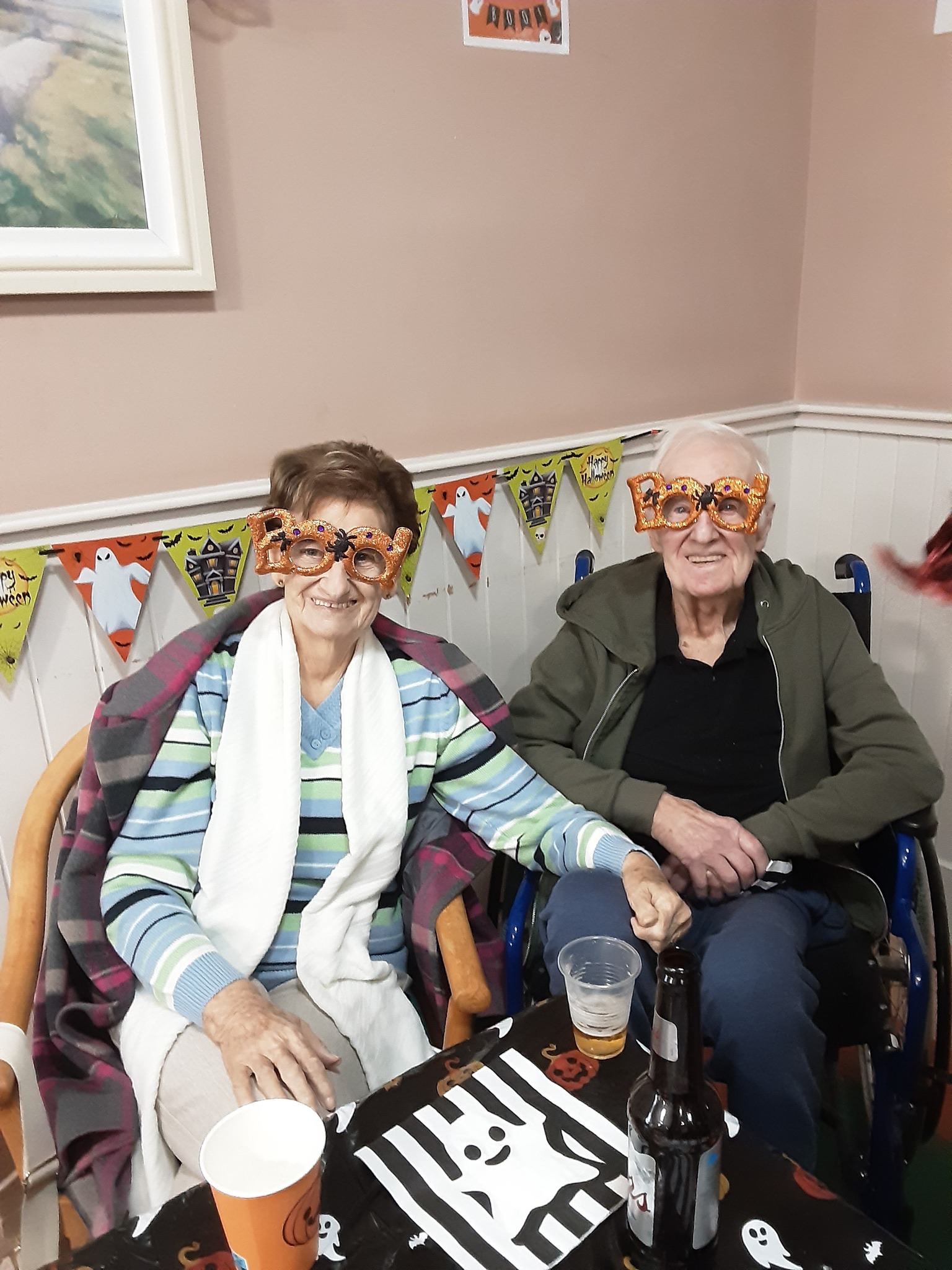residents at a party in Rathkeevan nursing home 