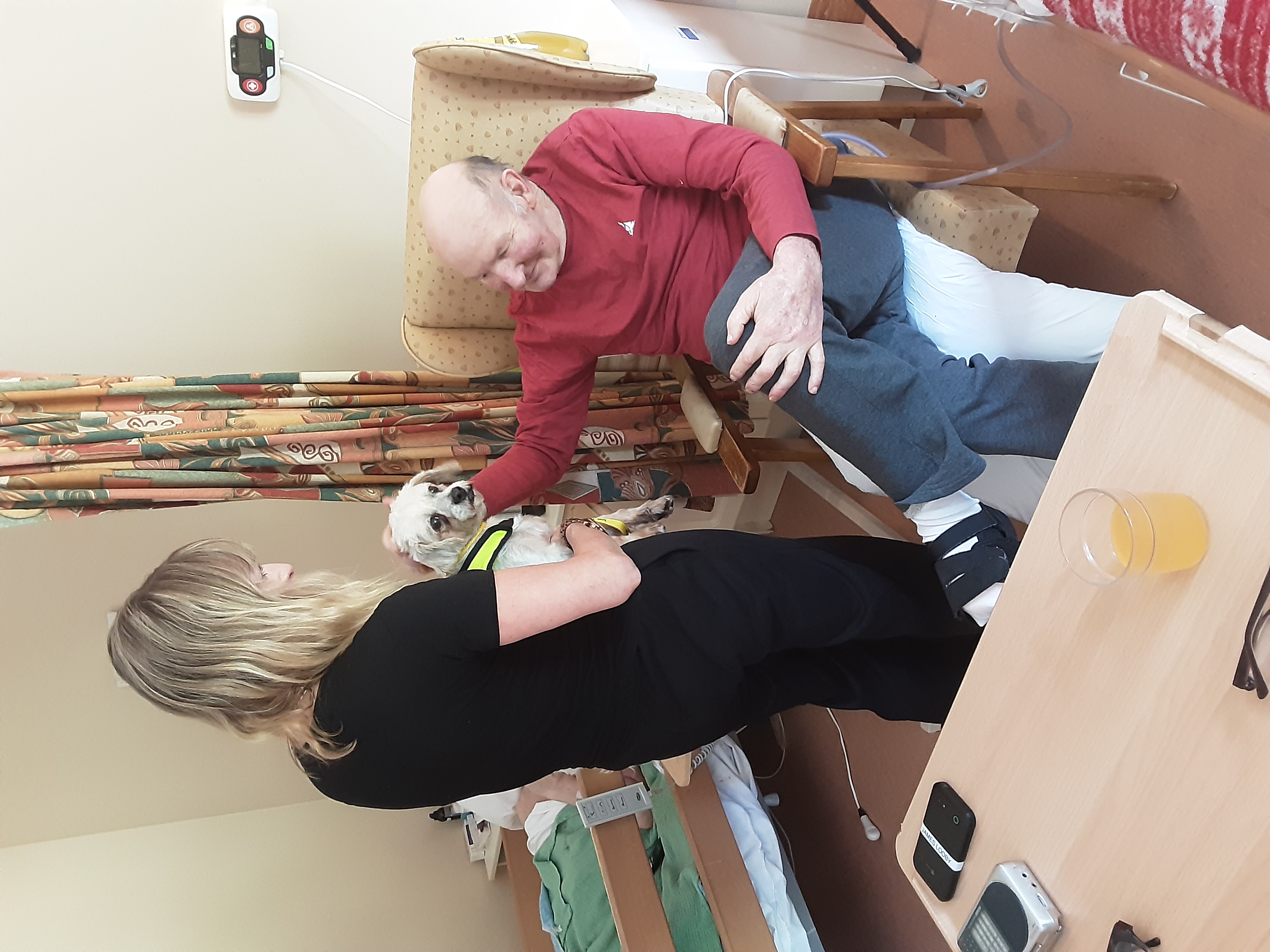 Visit from Teddy